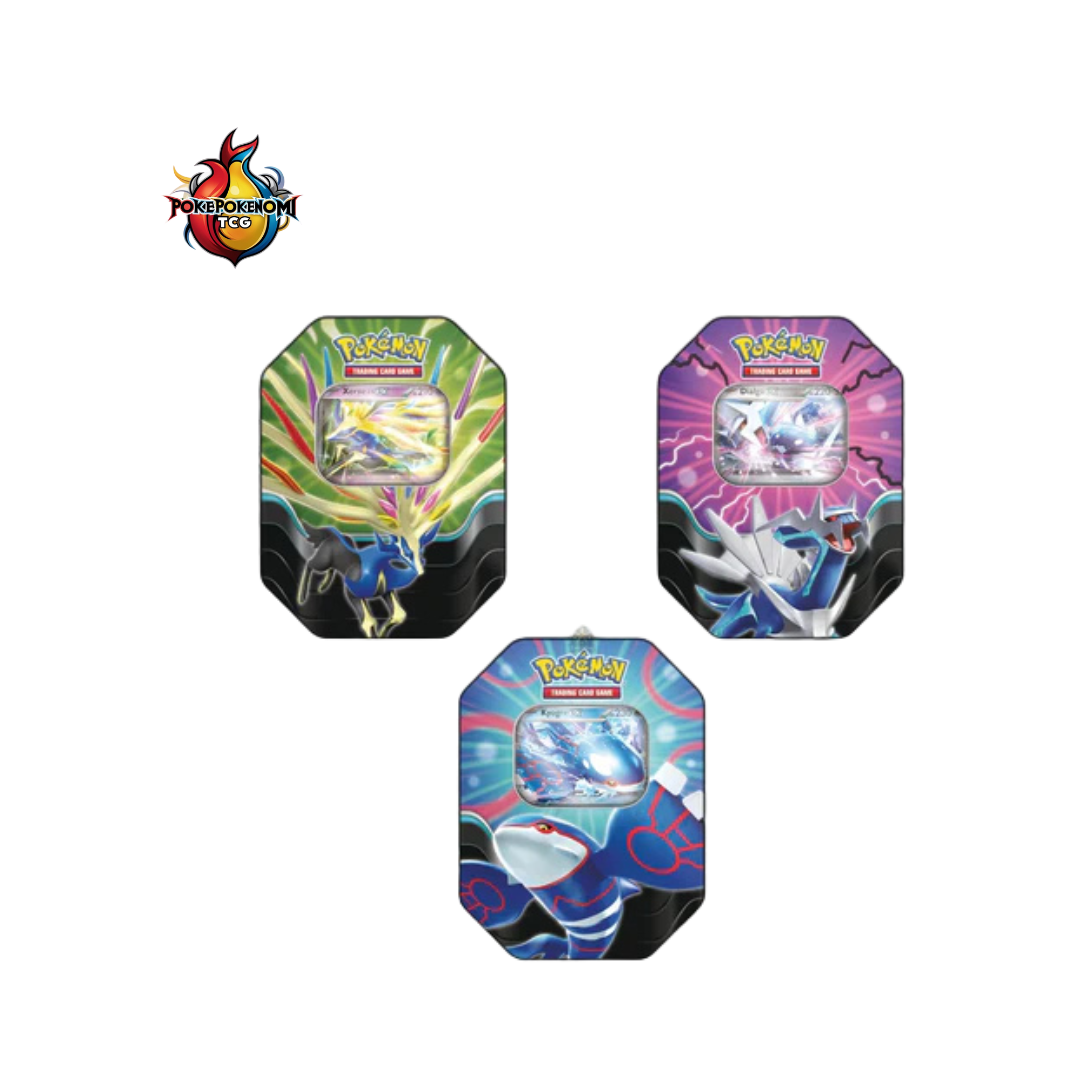 Pokebox Azure Legends : Kyogre, Dialga, Xerneas