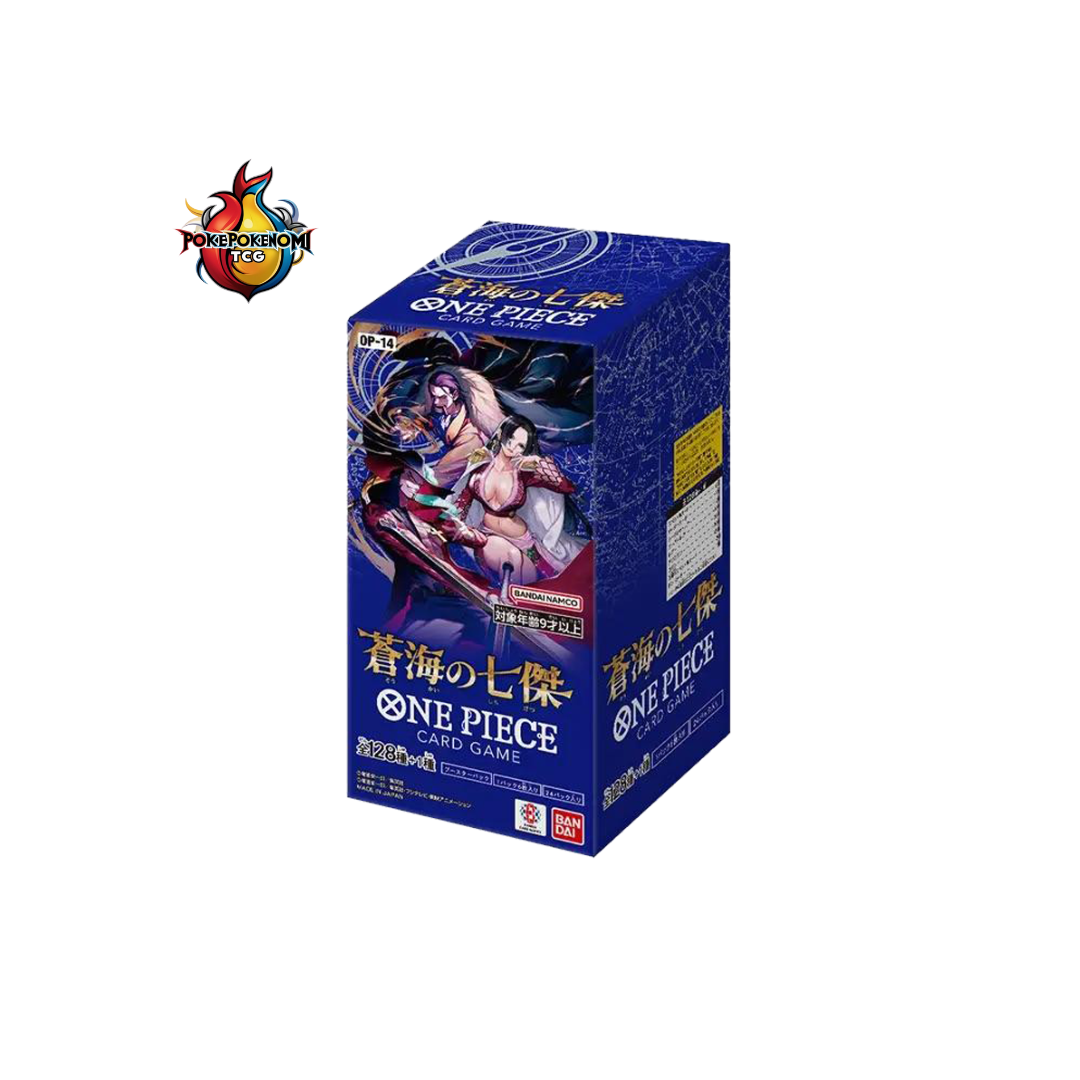 Display One Piece OP-14 The Azure Sea’s Seven JAP