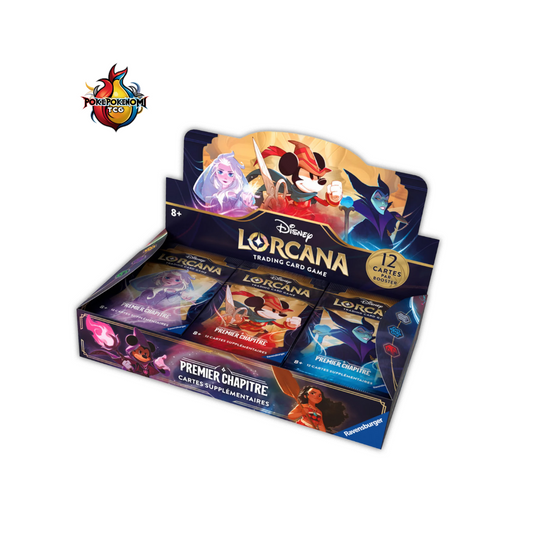 Display Lorcana Disney 24 Booster - S1V1 - Premier Chapitre - FR