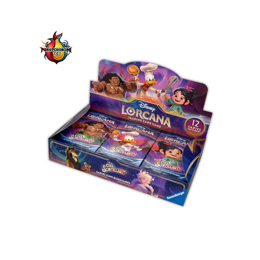 Display Lorcana Disney 24 Boosters - Chapitre 5 (Ciel Scintillant) - FR