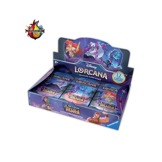 Display Lorcana Disney 24 Boosters - S1V4 - Le Retour d'Ursula - FR