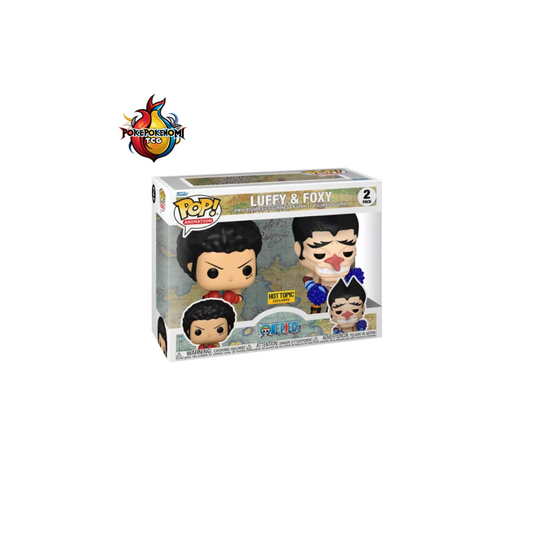 Funko Pop! One Piece - Luffy And Foxy 2 Pack (Hot Topic)