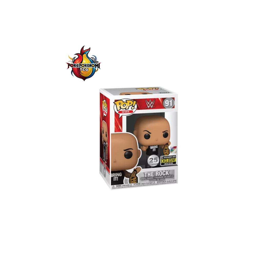 Funko The Rock #91 25th Anniversary Exclusive