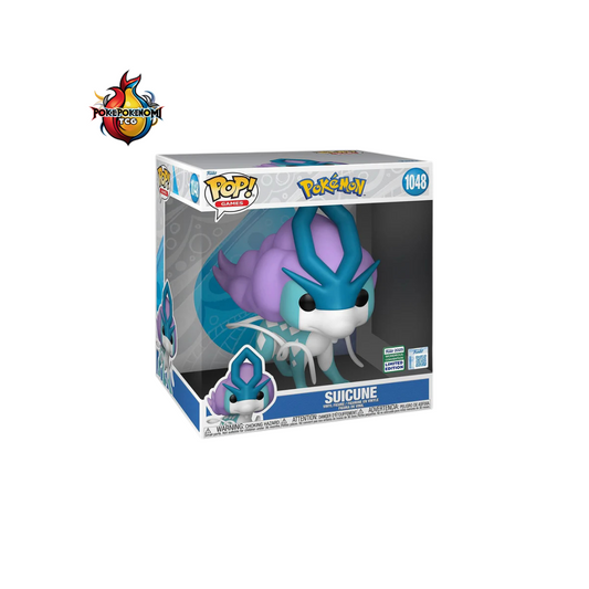 Funko Pop Jumbo 10" Suicune #1048 [2025 Wondrous Convention Exclusive]