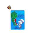 Metakira card Luffy watermelon